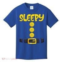 Sleepy Dwarf Halloween Costume Funny Gift Idea Sleepy Dwarf Kids T-Shirt thumb 0