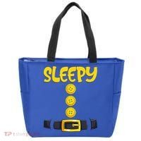 Sleepy Dwarf Halloween Costume Funny Gift Idea Sleepy Dwarf Tote Bag thumb 0