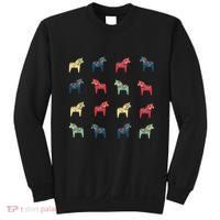 Swedish Dala Horses Dalecarlian Sweatshirt thumb 0