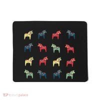 Swedish Dala Horses Dalecarlian Mousepad thumb 0