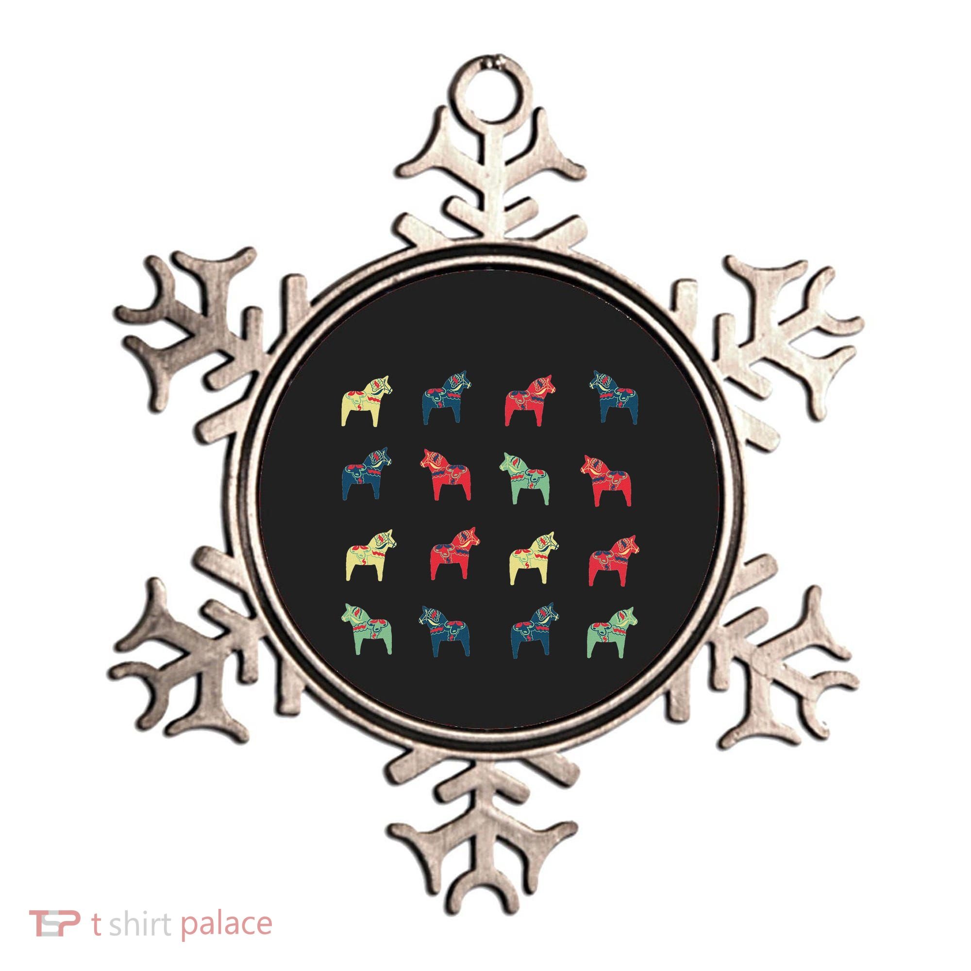 Swedish Dala Horses Dalecarlian Ornament