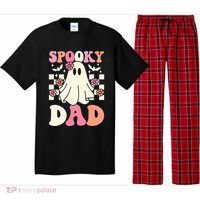 Spooky Dad Halloween Ghost Costume Retro Groovy Pajama Set thumb 0