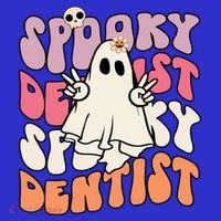 Spooky Dentist Halloween Costume Trick Or Teeth Dental Squad Gift Women's Long Sleeve Shirt thumb 2