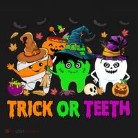Spooky Dentist Halloween Trick Or Teeth Dental Assistant Cute Gift Women's Hoodie thumb 2