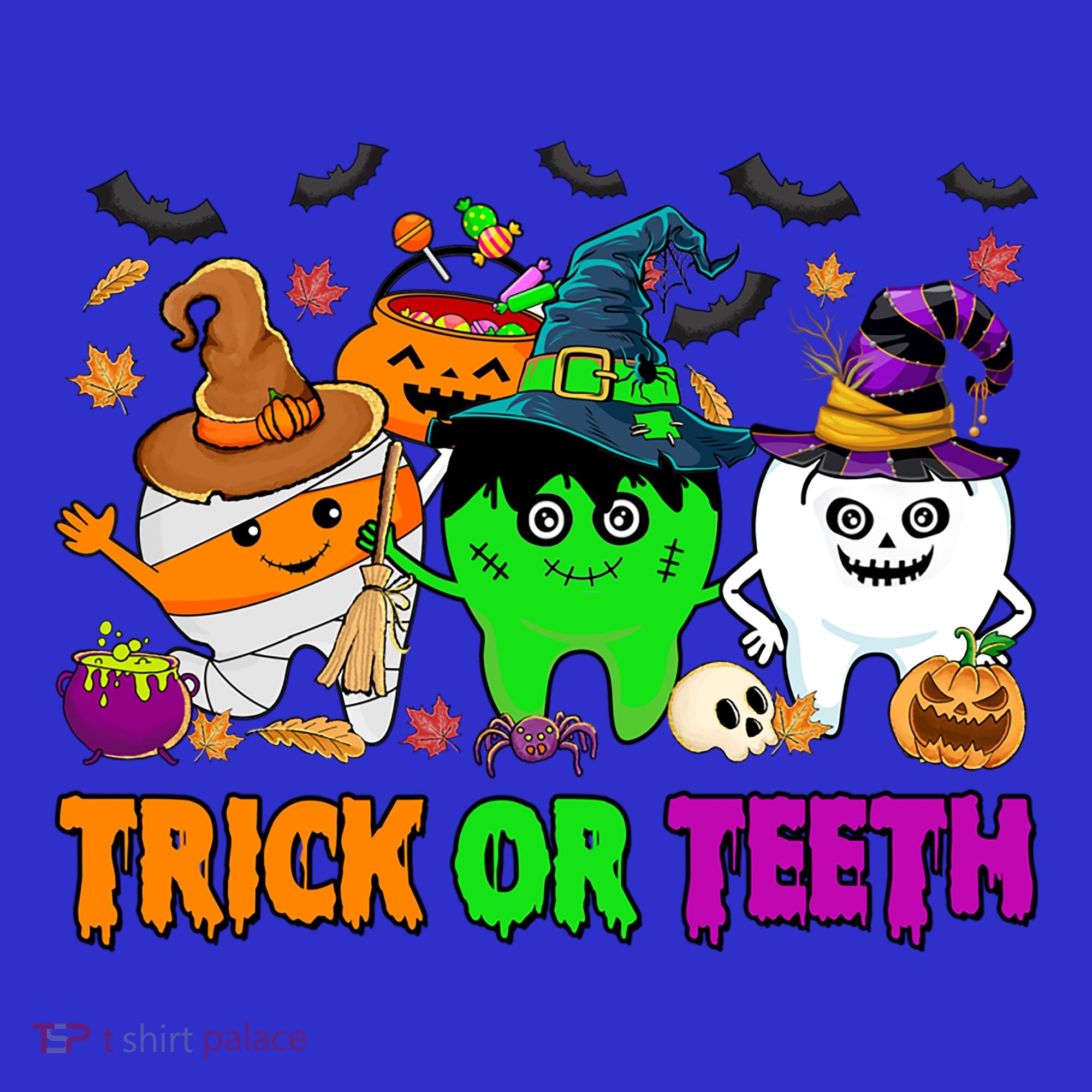 Spooky Dentist Halloween Trick Or Teeth Dental Assistant Cute Gift Women's Tank Top
