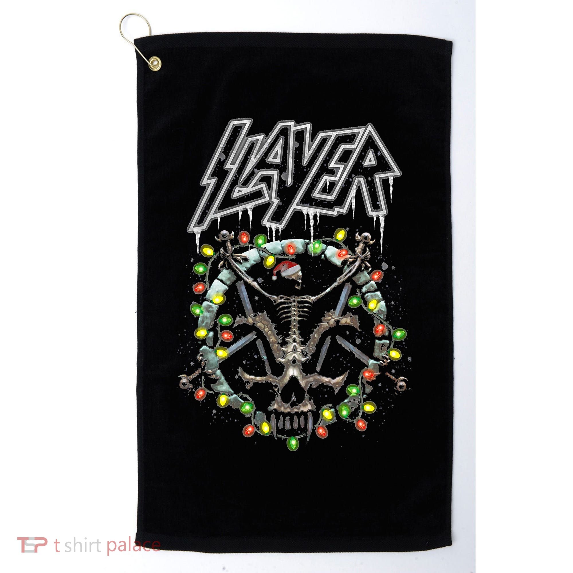 S.L.A.Y.E.R Divine Holiday Golf Towel