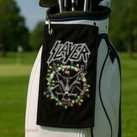 S.L.A.Y.E.R Divine Holiday Golf Towel thumb 2