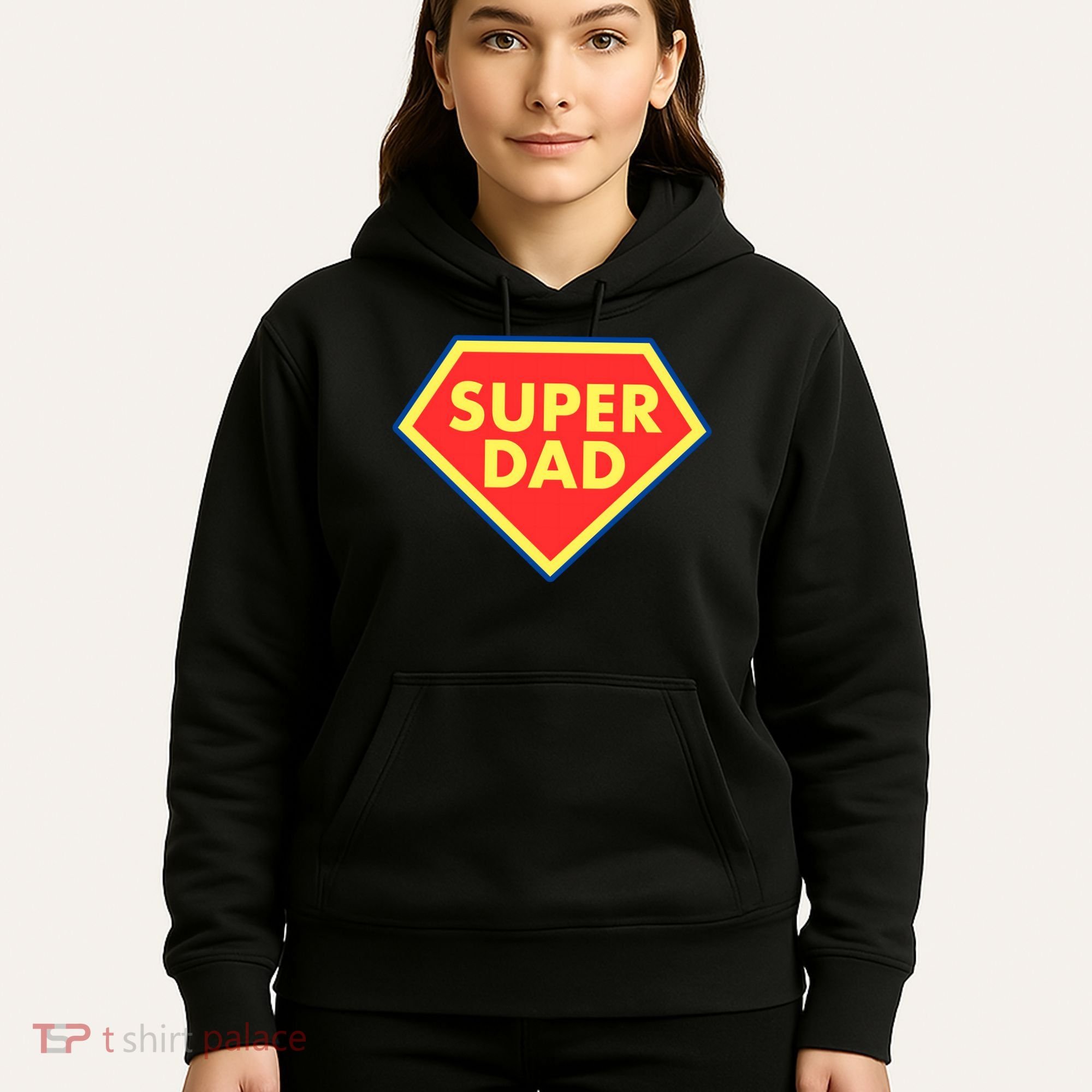 Super Dad Hero Gift Hoodie