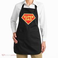 Super Dad Hero Gift Apron thumb 2