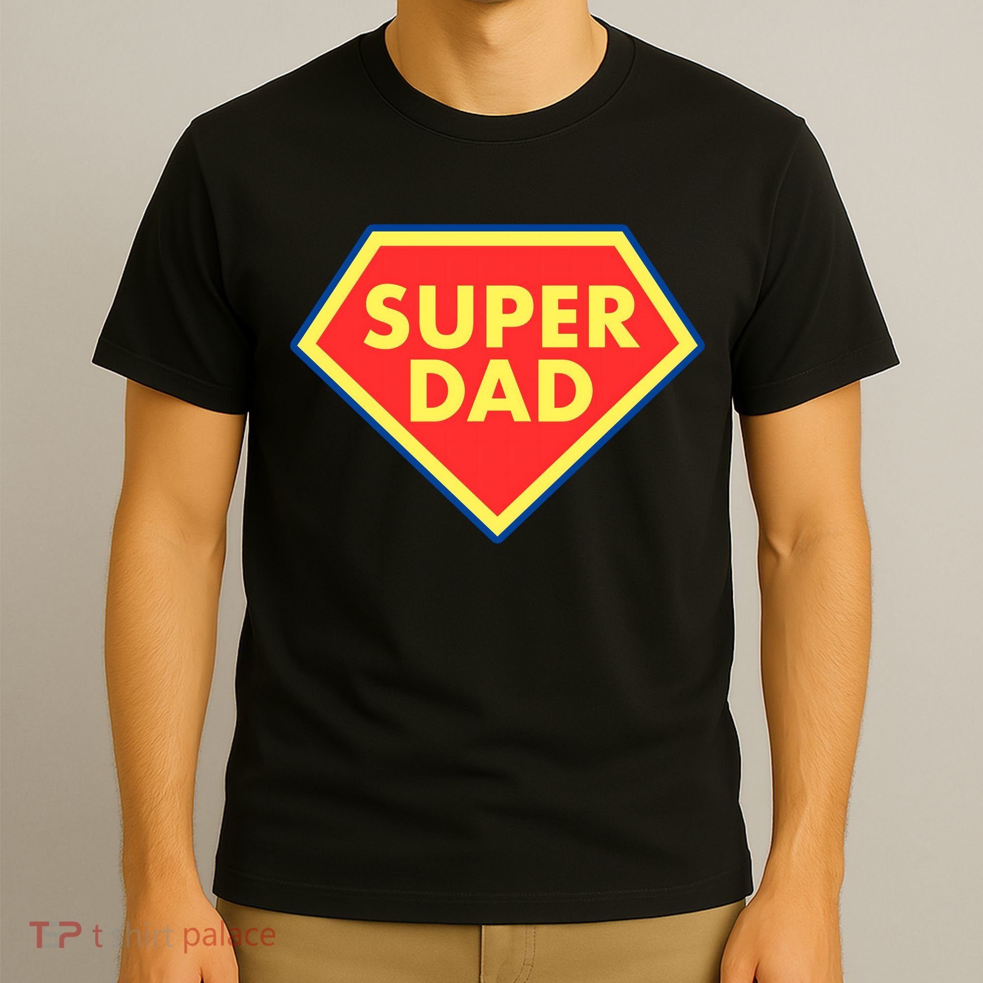 Super Dad Hero Gift T-Shirt