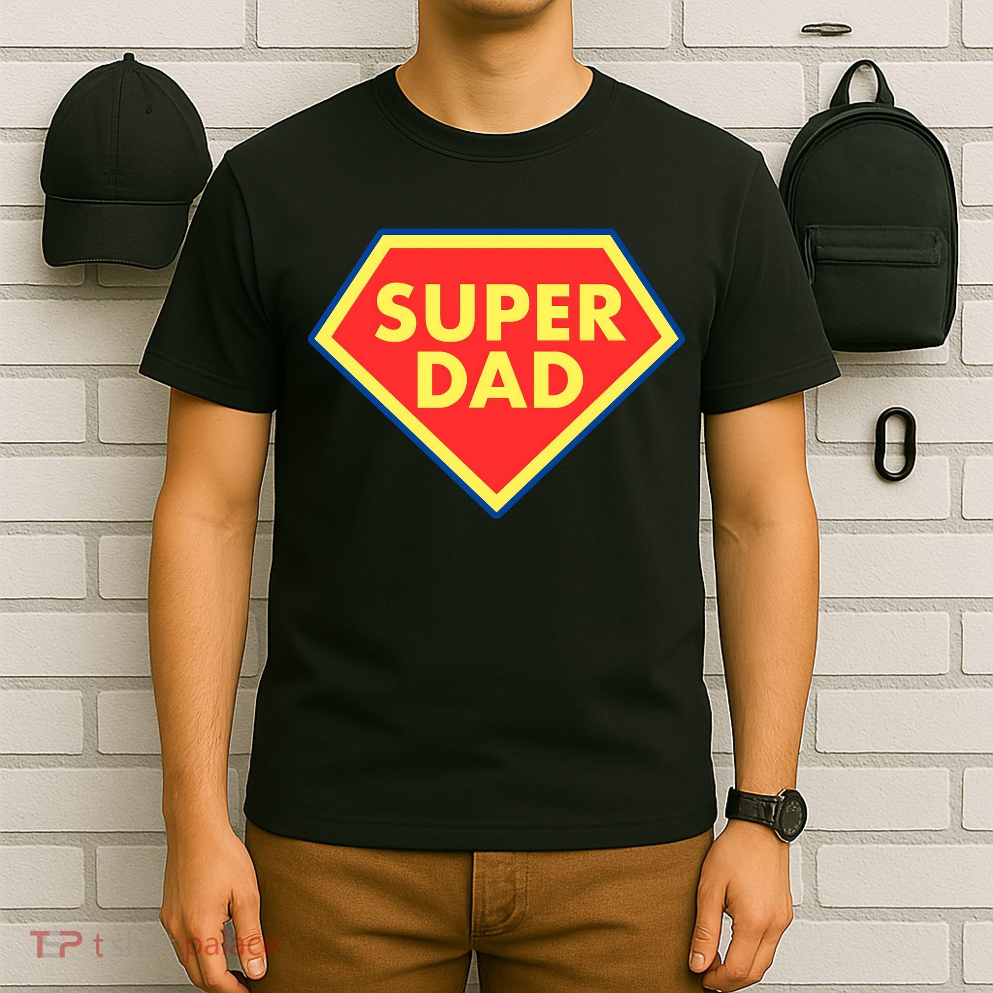 Super Dad Hero Gift T-Shirt