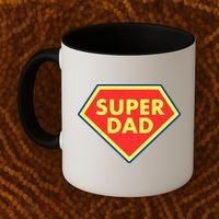 Super Dad Hero Gift Coffee Mug thumb 2