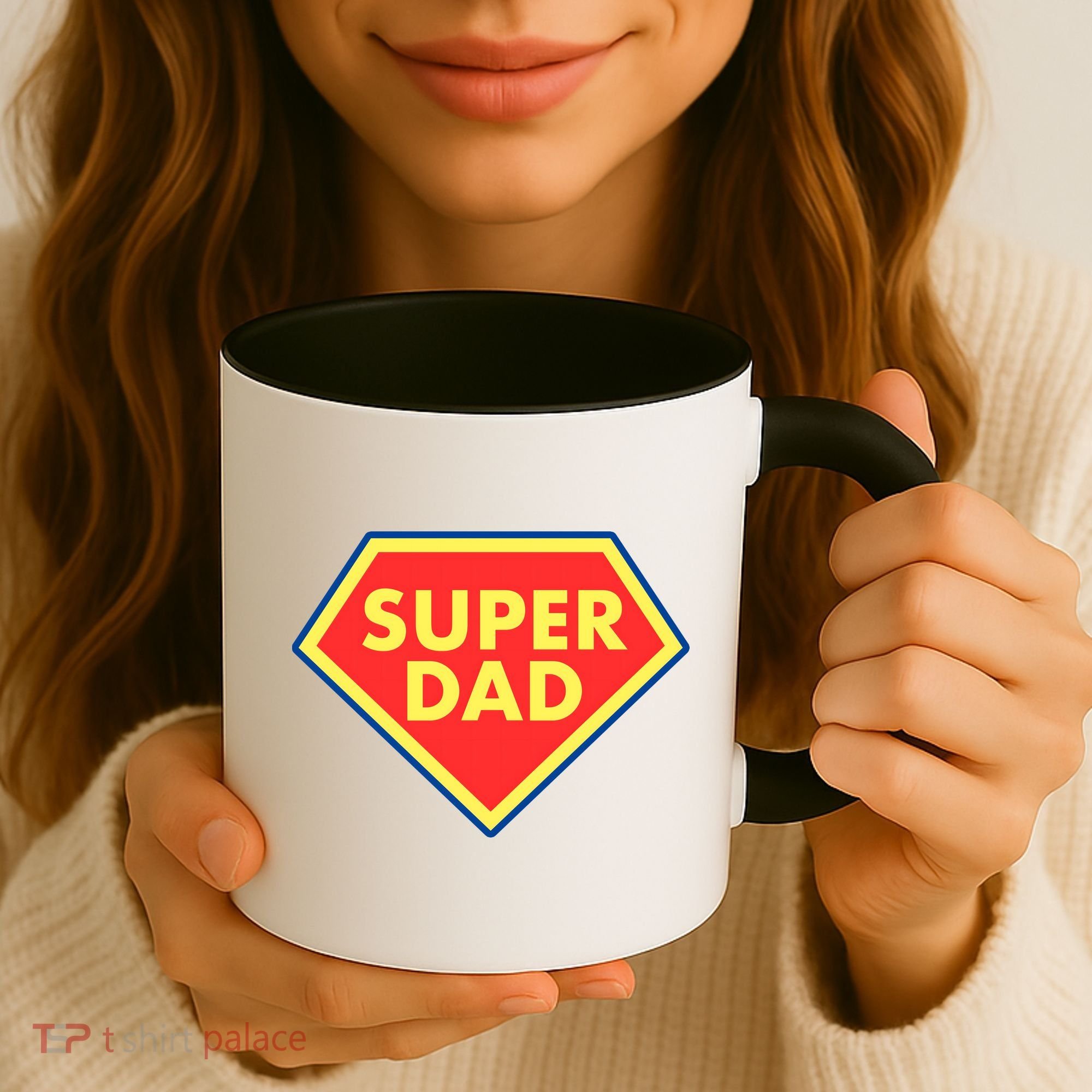 Super Dad Hero Gift Coffee Mug