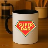 Super Dad Hero Gift Coffee Mug thumb 4