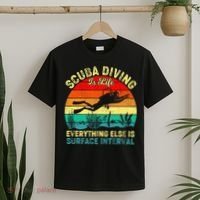 Scuba Diving Is Life Everything Else Surface Interval Diving T-Shirt thumb 2