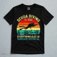 Scuba Diving Is Life Everything Else Surface Interval Diving T-Shirt thumb 5