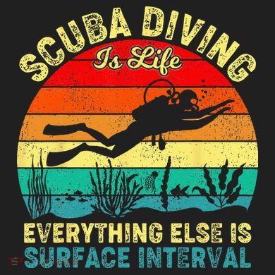 Scuba Diving Is Life Everything Else Surface Interval Diving Tumbler
