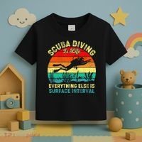 Scuba Diving Is Life Everything Else Surface Interval Diving Toddler T-Shirt thumb 3