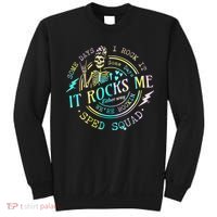 Some Days I Rock It Somedays It Rocks Me Special Sped Squad Sweatshirt thumb 0