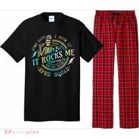 Some Days I Rock It Somedays It Rocks Me Special Sped Squad Pajama Set thumb 0