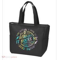 Some Days I Rock It Somedays It Rocks Me Special Sped Squad Tote Bag thumb 3