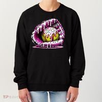 Softball Drip Ice Cream Sprinkles Softball Glove  Women's Sweatshirt thumb 0