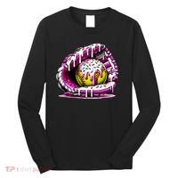 Softball Drip Ice Cream Sprinkles Softball Glove  Long Sleeve Shirt thumb 0