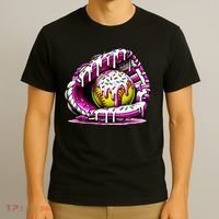 Softball Drip Ice Cream Sprinkles Softball Glove  T-Shirt thumb 3