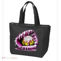 Softball Drip Ice Cream Sprinkles Softball Glove  Tote Bag thumb 3