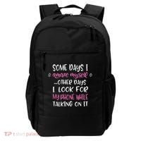 Some Days I Amaze Myself Humor Meme Funny Quote Meme Backpack thumb 0