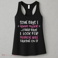 Some Days I Amaze Myself Humor Meme Funny Quote Meme Women's Tank Top thumb 3