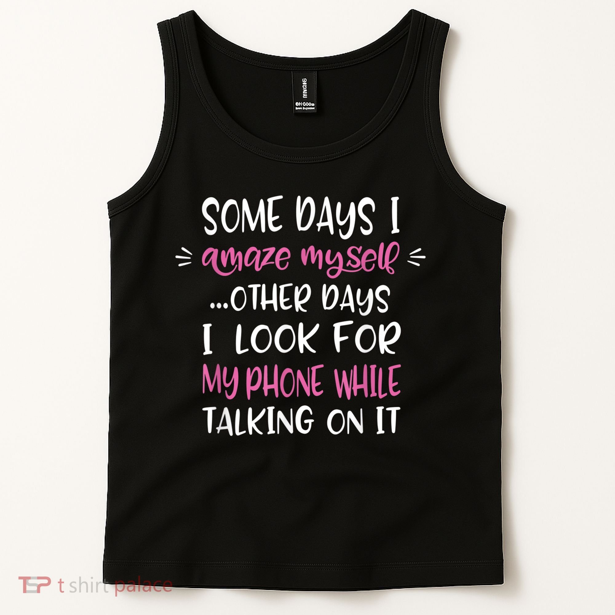 Some Days I Amaze Myself Humor Meme Funny Quote Meme Tank Top