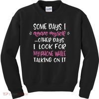 Some Days I Amaze Myself Humor Meme Funny Quote Meme Kids Sweatshirt thumb 0