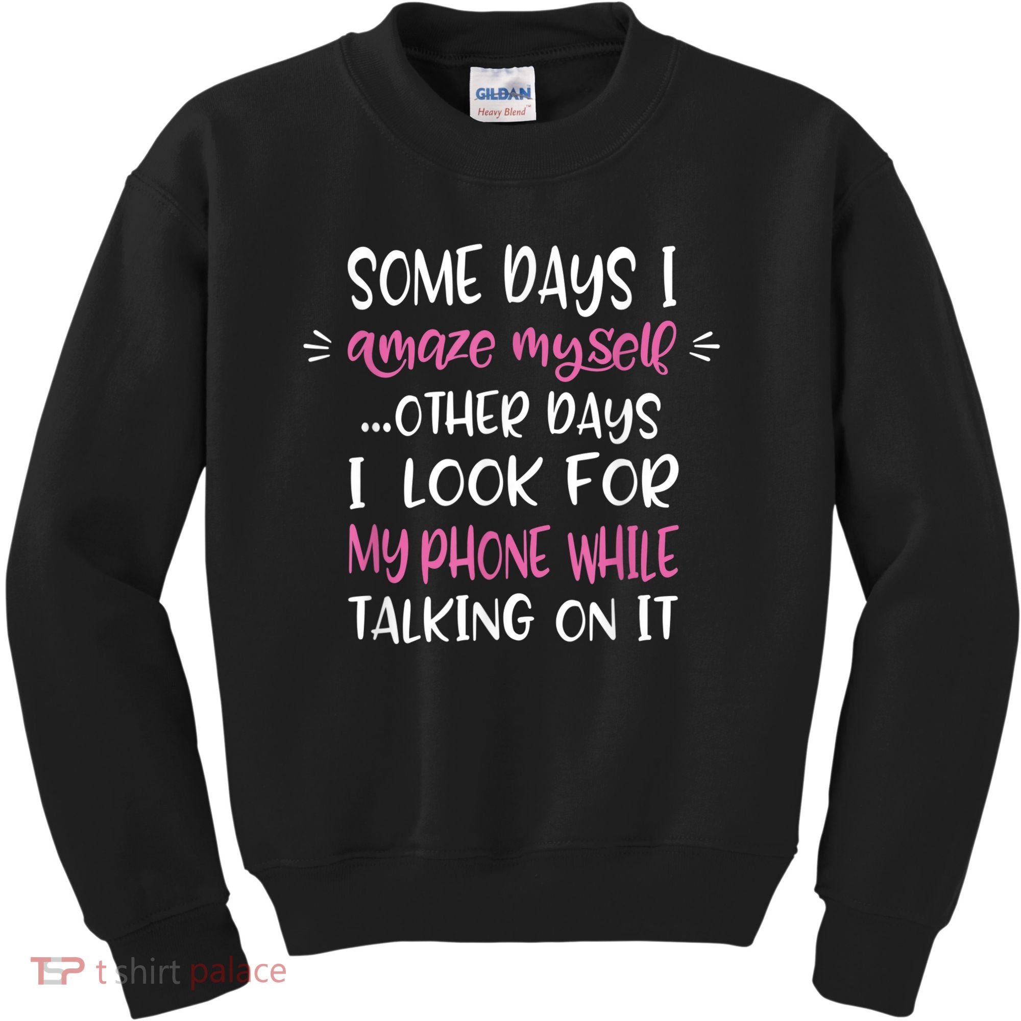Some Days I Amaze Myself Humor Meme Funny Quote Meme Kids Sweatshirt