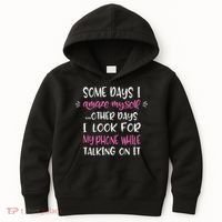 Some Days I Amaze Myself Humor Meme Funny Quote Meme Kids Hoodie thumb 0