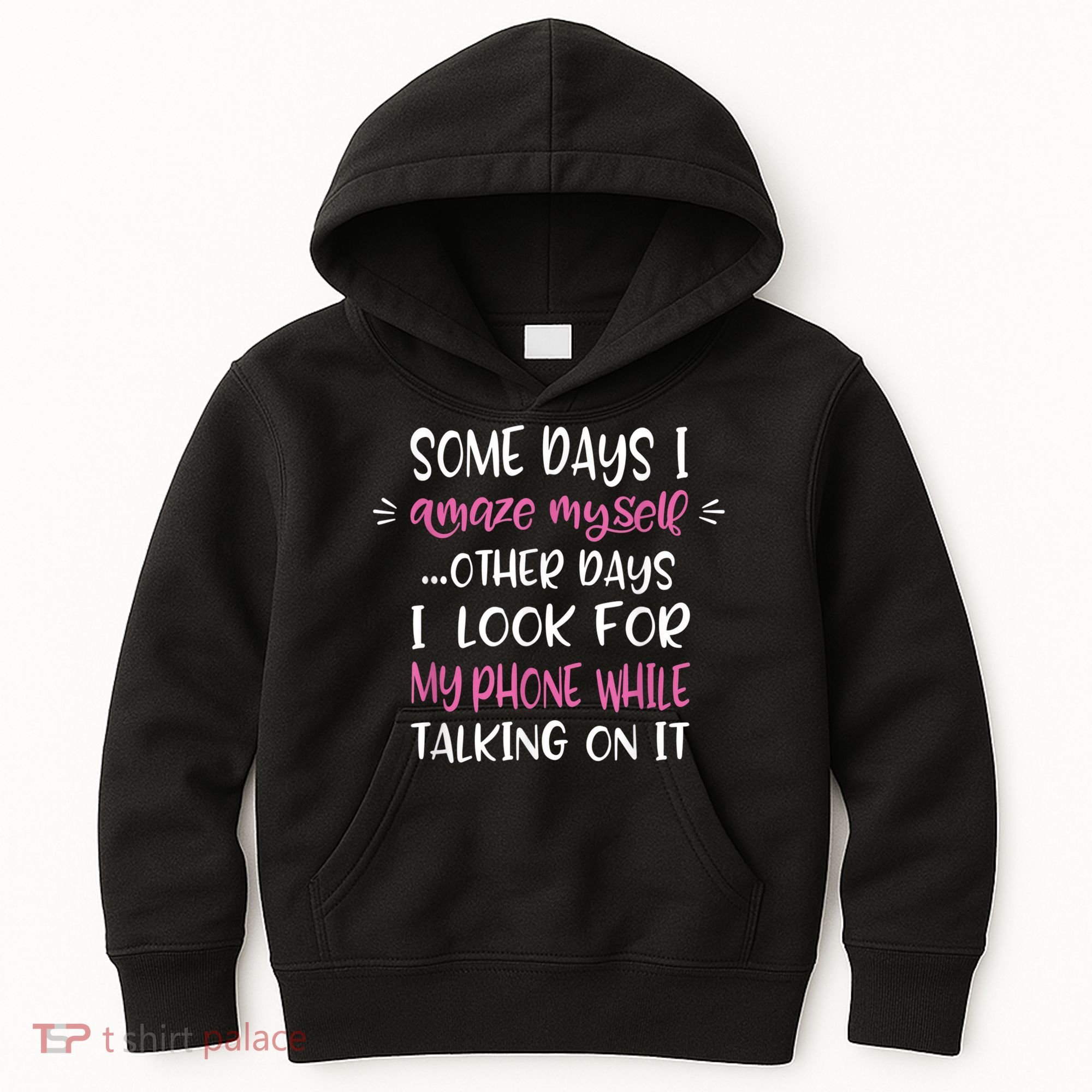 Some Days I Amaze Myself Humor Meme Funny Quote Meme Kids Hoodie