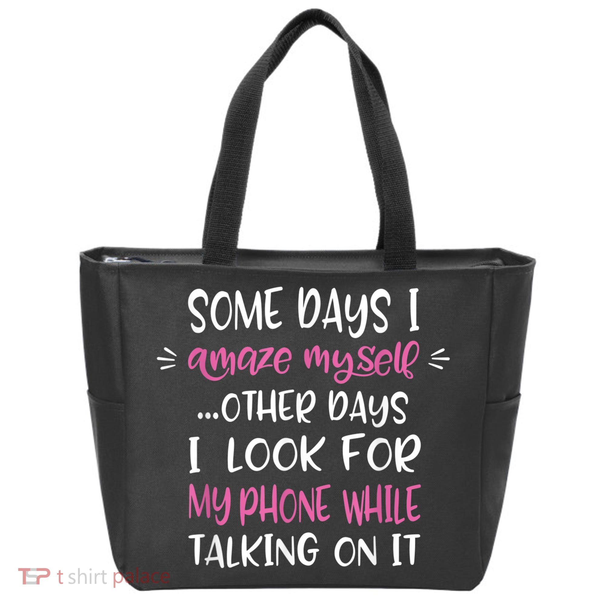Some Days I Amaze Myself Humor Meme Funny Quote Meme Tote Bag