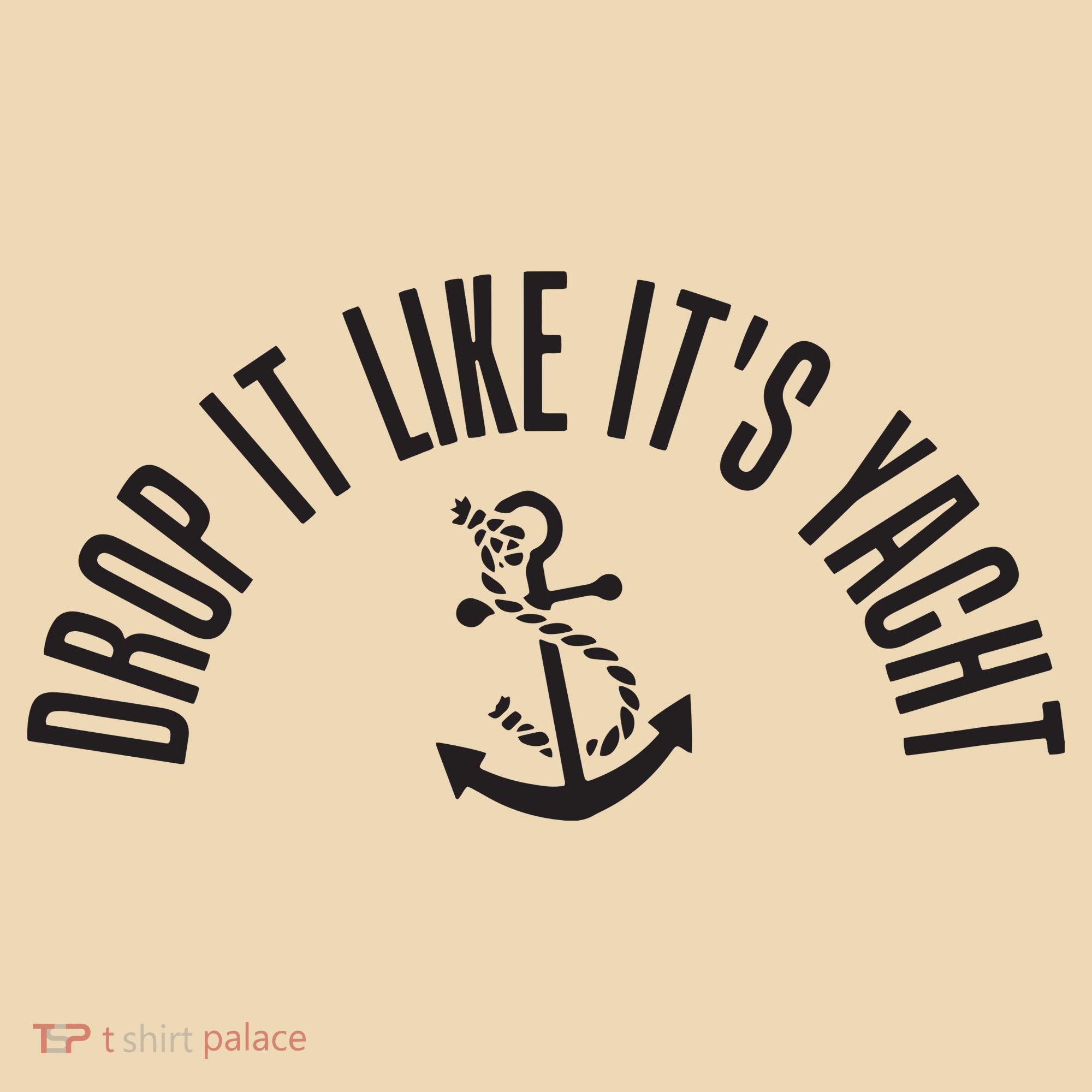 Sailing Drop It Like It's Yacht Tees Funny Sailor Tote Bag
