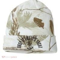 Sailing Drop It Like It's Yacht Tees Funny Sailor Kati Licensed 12" Camo Cuffed Beanie thumb 0