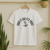 Sailing Drop It Like It's Yacht Tees Funny Sailor T-Shirt thumb 2