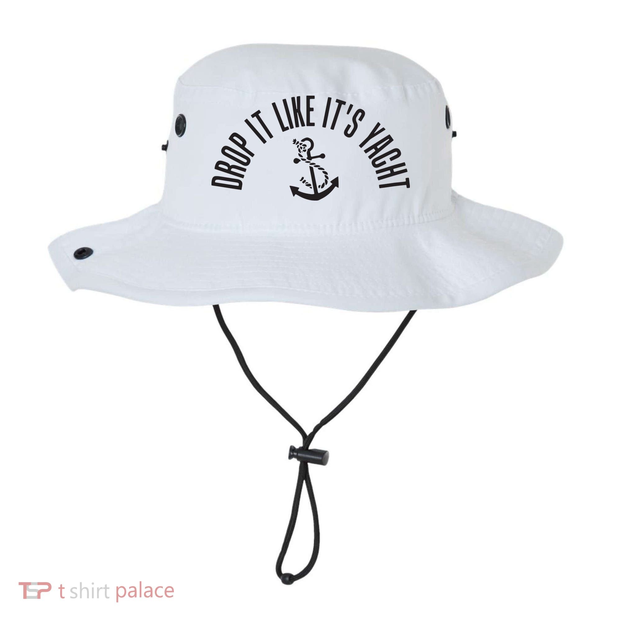 Sailing Drop It Like It's Yacht Tees Funny Sailor Bucket Hat