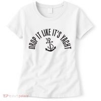 Sailing Drop It Like It's Yacht Tees Funny Sailor Women's T-Shirt thumb 0