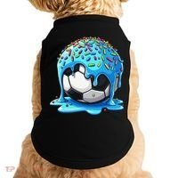 Soccer Drip Ice Cream Drip With Sprinkles Summer Doggie Tank thumb 0