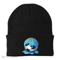Soccer Drip Ice Cream Drip With Sprinkles Summer Beanie thumb 0