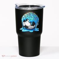 Soccer Drip Ice Cream Drip With Sprinkles Summer Tumbler thumb 0