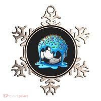 Soccer Drip Ice Cream Drip With Sprinkles Summer Ornament thumb 0