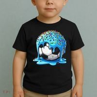 Soccer Drip Ice Cream Drip With Sprinkles Summer Toddler T-Shirt thumb 2