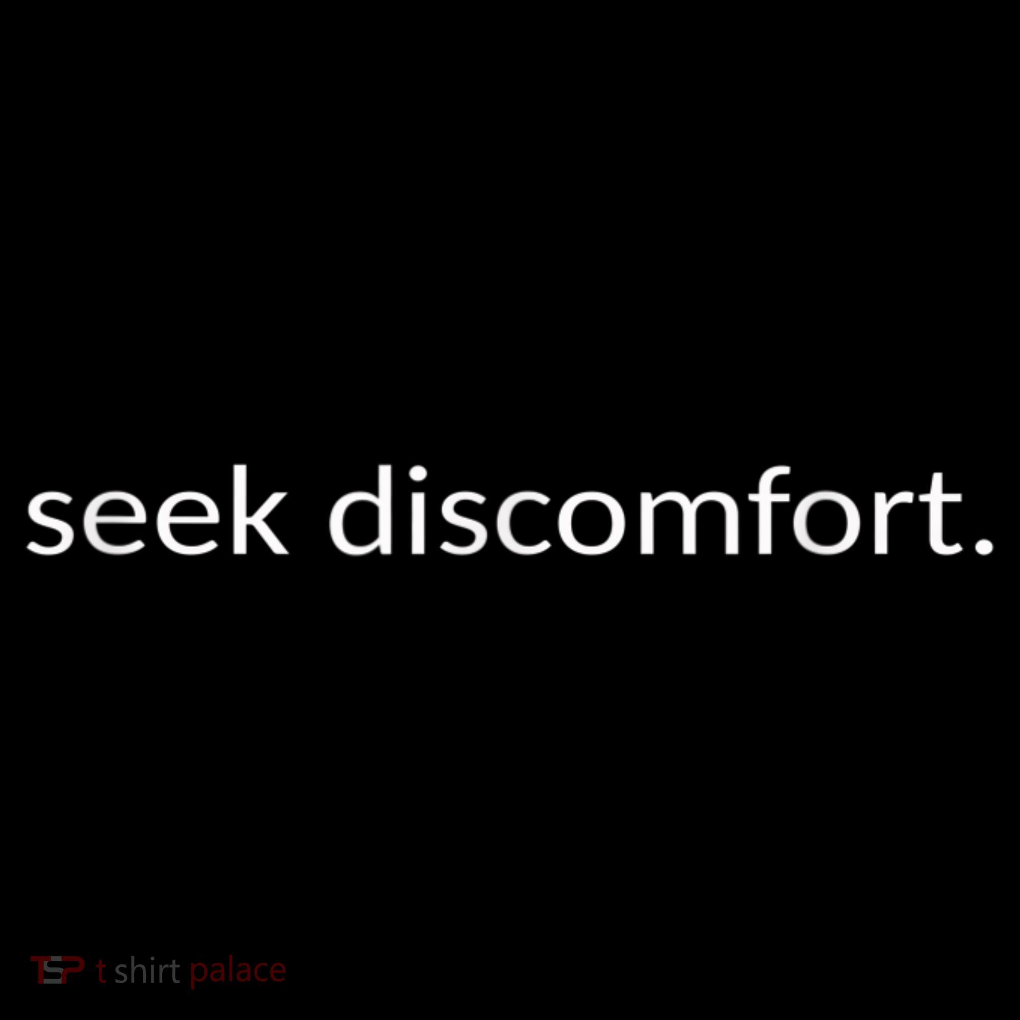 Seek Discomfort Inspirational Change Baby Bodysuit