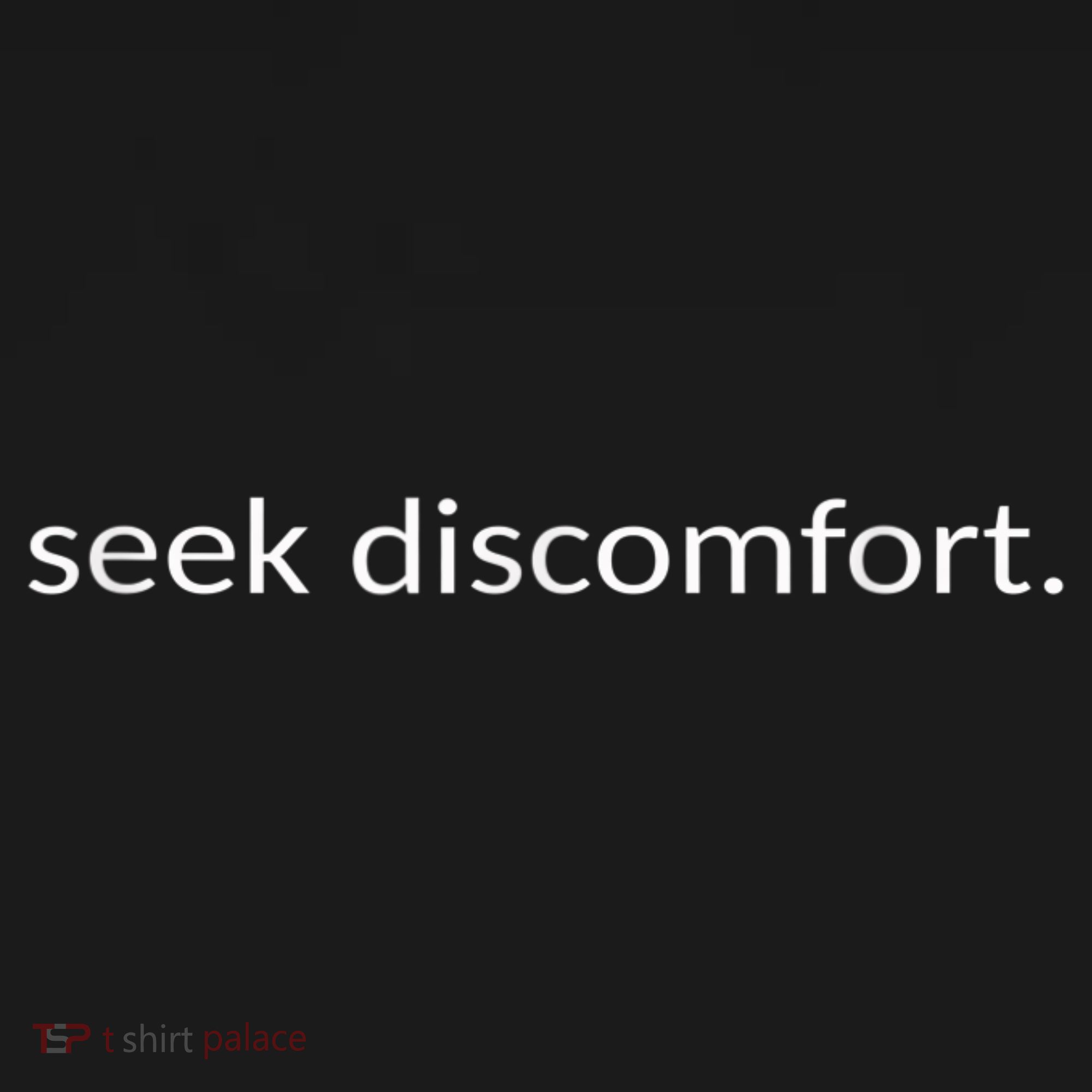 Seek Discomfort Inspirational Change Women's Long Sleeve Shirt