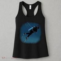 Scuba Diving Illustration Women's Tank Top thumb 3